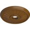 Ekena Millwork Berkshire Ceiling Medallion (Canopies up to 6 3/8"), 20 1/8"OD x 3 7/8"ID x 1 7/8"P, Smokey Topaz CM20BE1STF - alternate 4